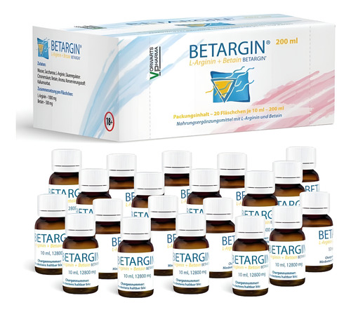 Líquido Beta-arginina Betargin