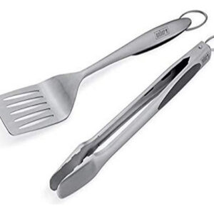 Conjunto De Ferramentas Weber Deluxe Em Aço Inoxidável Com E