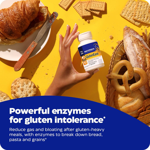 Enzymedica Glutenease, Enzimas Digestivas Para Intolerância - Imagem 7
