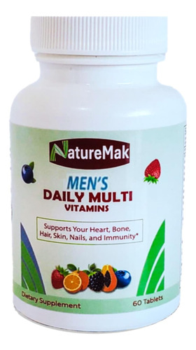 Tablet Multivitamina Naturemak Para Homens, Uma Vez Para Com - Imagem 10