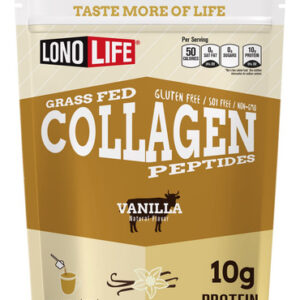 Peptídeos De Colágeno Lonolife Com Sabor De Baunilha 8 Onças