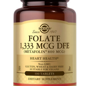 Comprimidos De Folato Solgar Solgar 1333 Mcg Dfe 800 Mcg