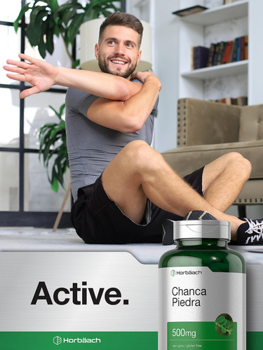 Cápsulas Horbäach Chanca Piedra | 500mg | 150 Contagens | Su - Imagem 11