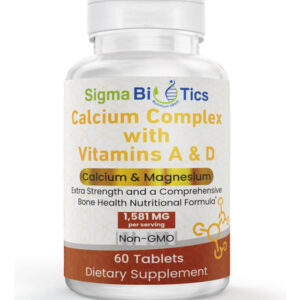 Complexo De Cálcio Bióticos Sigma Com Vitaminas A&d - Compri