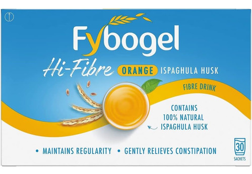 Fybogel Hi Fiber Sachês Sabor Laranja 30 - Imagem 5