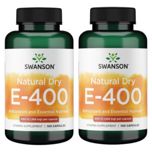Vitamina E Natural Swanson Swanson 400 Ui 100 Cápsulas (2)
