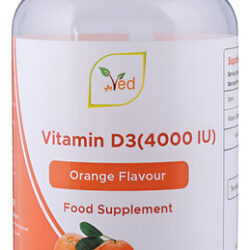 Gomas De Vitamina D3 Ved Para Adultos 4000 Ui, 90 Unidades