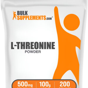 Bulksupplements L-treonina Em Pó - Suplemento
