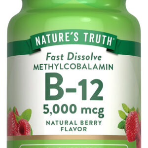 Nature&quots Truth Vitamina B12 5000 Mcg | 60 Comprimidos Vegano