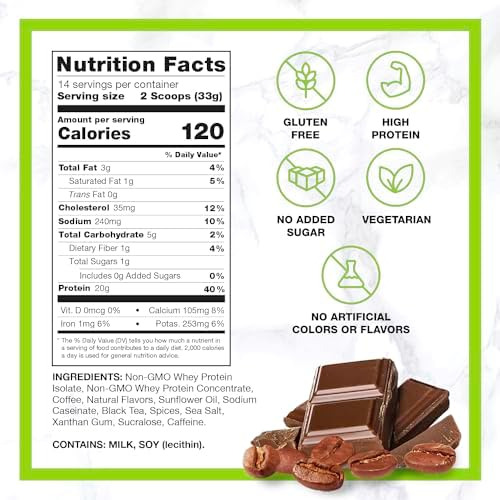 Café Gelado Com Alto Teor De Proteína Chike Mocha, 20 G De - Imagem 9