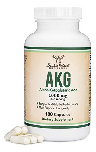 Suplemento Suplementos De Madeira Dupla Akg 1.000 Mg 180 Cáp
