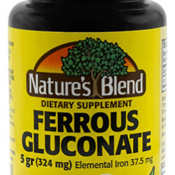 Comprimidos De Gluconato Ferroso Nature&quots Blend Nature&quots Ble