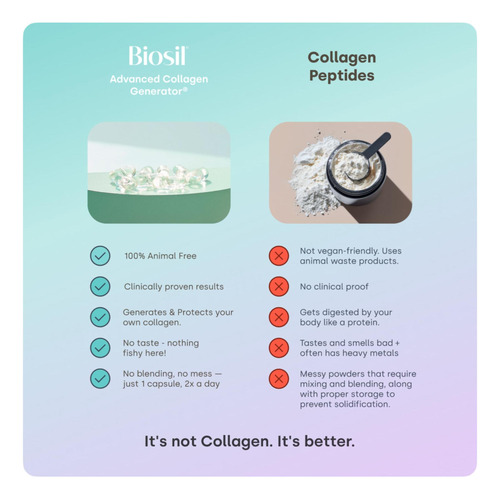 Suplemento De Reforço De Colágeno Biossil 60 Cápsulas De Ch - Imagem 7