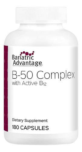 Complexo B -50 De Vantagem Bariátrica Com B12 Ativo, Supleme
