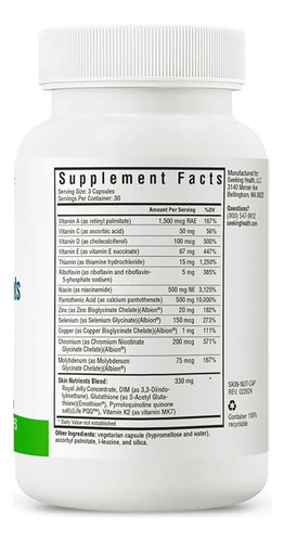 Suplemento Que Busca Nutrientes Saudáveis Para A Pele Com Vi - Imagem 4