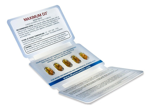 Maximum D3 D3 13.000 Ui, 5 Cápsulas (suprimento De 5 - Imagem 2