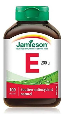 Jamieson Vittamin E 200iu 100°s - Imagem 8