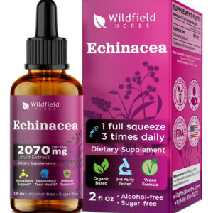 Extrato De Equinácea Wildfield Herbs 2 Oz, 84 Doses