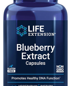 Cápsulas De Extrato De Mirtilo Life Extension - Pílulas De S