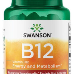 Suplementos Sublinguais Swanson B-12 60 Comprimidos
