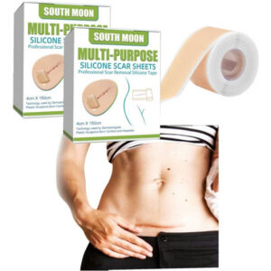 Fa - 2 Rolos De Fita De Silicone Para Cicatrizes, Tiras De