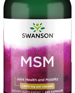Swanson Msm - Minerais Essenciais Para Mobilidade