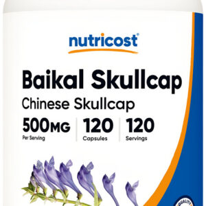 Nutricost Baikal Skullcap 500mg, 120 Cápsulas Veganas