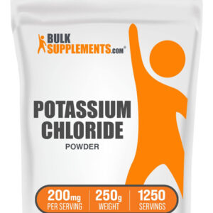Suplemento Bulksupplements.com Cloreto De Potássio 250g