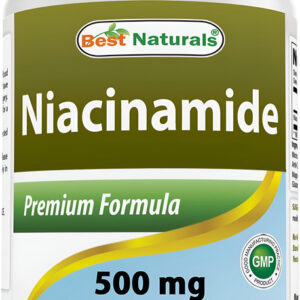 Naturals Niacinamida 500mg 240 Comprimidos Vegetarianos