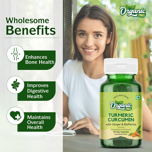 Zing Orgânico Cúrcuma Orgânica Com Gengibre E Bioperine 2250 - Imagem 5