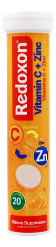 Suplemento Redoxon Vitamina C + Zinco 20 Comprimidos Eferves - Imagem 7