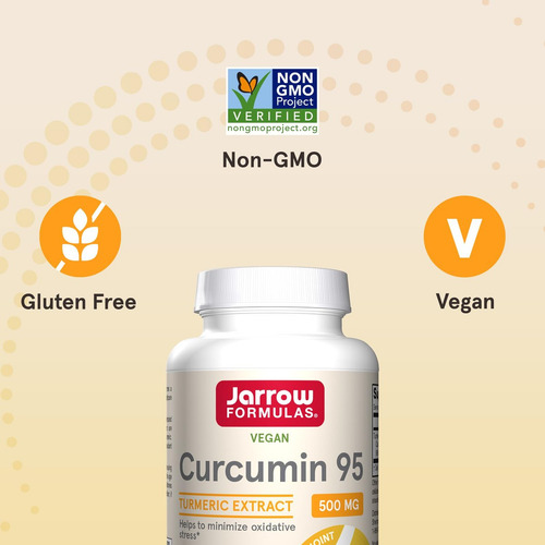 Jarrow Formulas Curcumina 95, 120 Cápsulas - Imagem 2