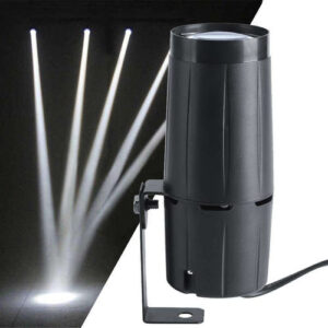 // Disco Bola Pin Spot Light Com Branco Led Stage Iluminação
