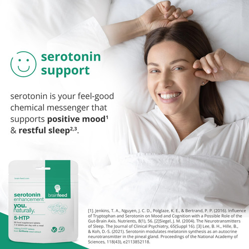 Suplementos De Serotonina (60) | Suporte De Humor Com Seroto - Imagem 10