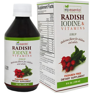 Suplemento Vitamínico E De Rabanete Iodado Elp Essential 8oz