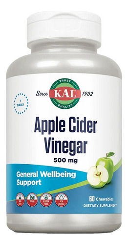 Vinagre De Maçã 60 Comprimidos Da Kal