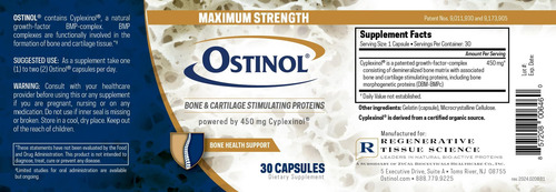 Ostinol Standard 450mg - Suplemento Para Ossos E Articulaçõe - Imagem 10
