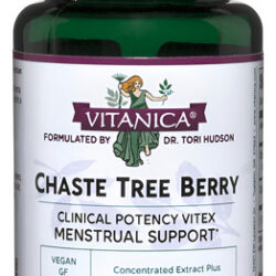 Suplemento Vitanica Chaste Tree Berry Extract 60 Cápsulas