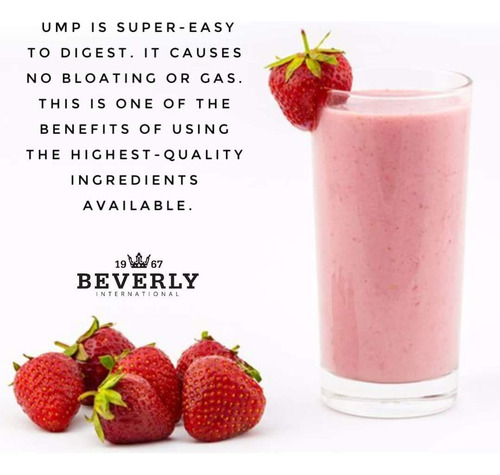 Proteína Em Pó Beverly International Ump Morango 970ml - Imagem 7