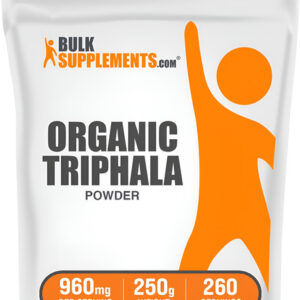 Pó Triphala Orgânico Bulksupplements 250g