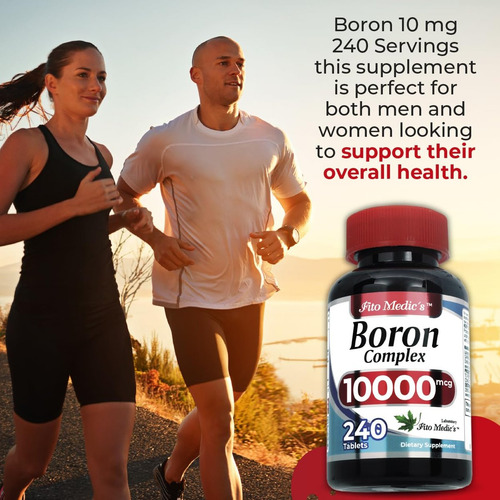 Suplemento De Boro Fito Medic"s 10 Mg - 240 Porções - Imagem 4