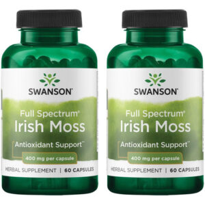 Swanson Irish Moss 400 Mg 60 Cápsulas (pacote Com 2)