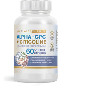 Suplemento Maximize Within Alpha Gpc + Citicoline 60 Cápsula