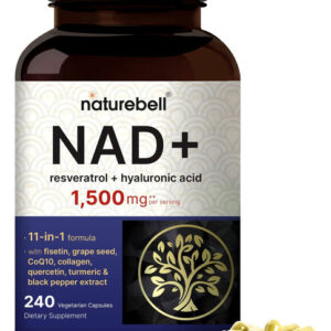 Naturebell Nad+ 1.500 Mg, 240 Cápsulas Veganas