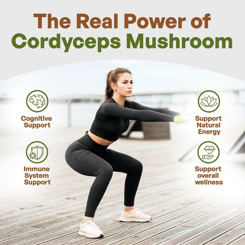 Pó De Cordyceps Go Nutra 113 G | Extrato 30% - Imagem 5