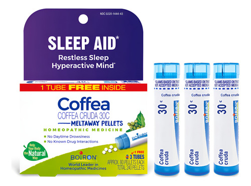 Auxiliar Homeopático Para Dormir Boiron Coffea Cruda 30c 240