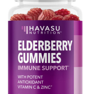 Gomas De Sabugueiro Havasu Nutrition Sambucus Com Zinco E Vi