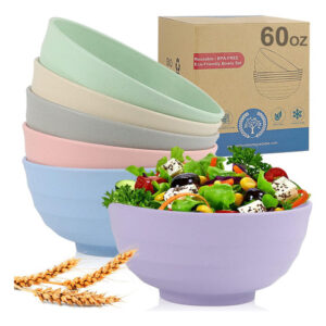 Wrova Bowl Kit, Microwave And Dishwasher Safe, 6pcs Aa