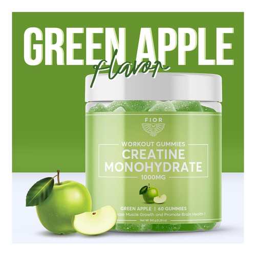 Fior Creatine Gummy Suplemento Com Monohidrato De Creatina - Imagem 12