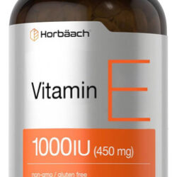 Horbäach Vitamina E 1000 Ui Cápsulas Softgel | Contagem 200